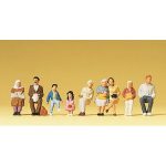 Personnages assis PREISER-10384