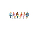 PREISER-10095 Personnages assis - 6 figurines HO