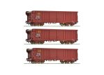 Roco-6600285 Wagons à toit roulant