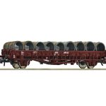 Wagon plat avec bobines ROCO-6600300