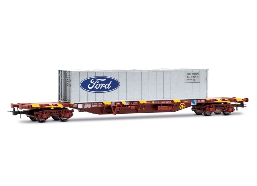 ELECTROTREN-HE6102 Wagon porte conteneur FORD Wagon porte conteneur FORD ELECTROTREN-HE6102