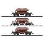 Wagons de ballast à trémies MINITRIX-15465